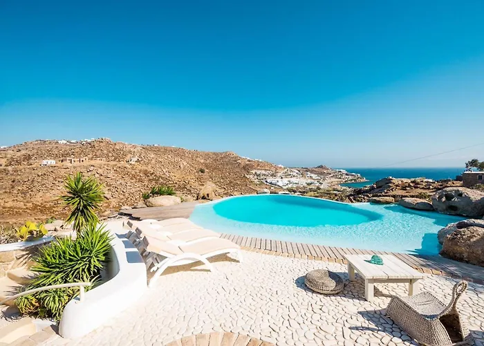 Luxury - Platis Gialos - Pool Παραλία Paradise