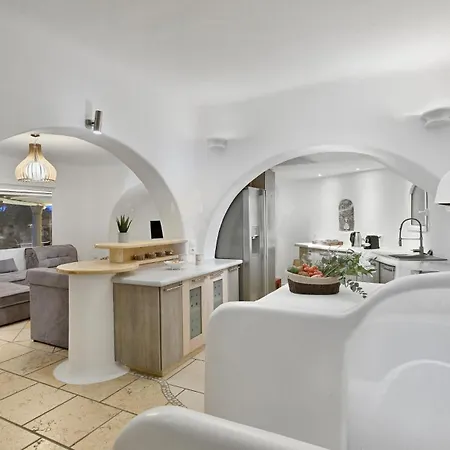فيلة Luxury - Platis Gialos - Pool باراليا باراذيسوس