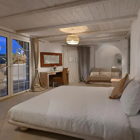 빌라 Luxury - Platis Gialos - Pool 파라다이스비치