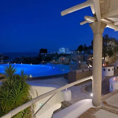 Luxury - Platis Gialos - Pool فيلة باراليا باراذيسوس
