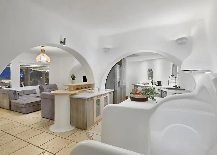 Villa Luxury - Platis Gialos - Pool Paradicsom part