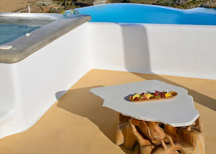 Villa Luxury - Platis Gialos - Pool Paradicsom part