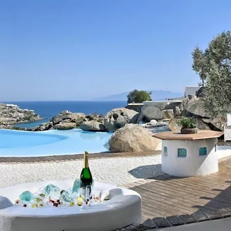 Villa Luxury - Platis Gialos - Pool Paradicsom part