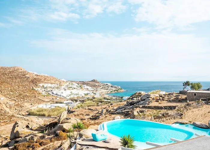 Villa Luxury - Platis Gialos - Pool